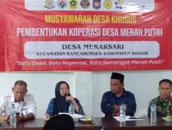 Percepatan Pembentukan KDMP, Oleh Dinas Koperasi Dan UKM, Akan Berdampak Positif Bagi Masyarakat Mekarsari.