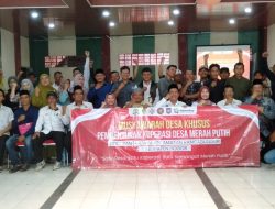 Kabid Kelembagaan Dan Pemberdayaan Koperasi, Dinas Koperasi Kabupaten Bogor, Laksanakan Sosialisasi Percepatan Pembentukan KDMP, Di Desa Bantar Jaya