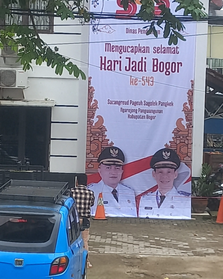 Banner Memanjang Bupati dan Wakil Bupati
